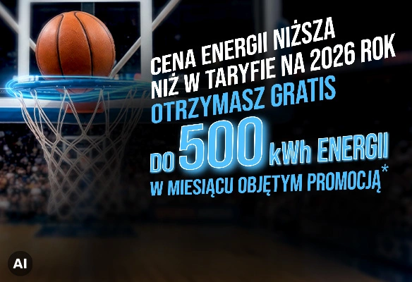 Energia do 500 kWh gratis