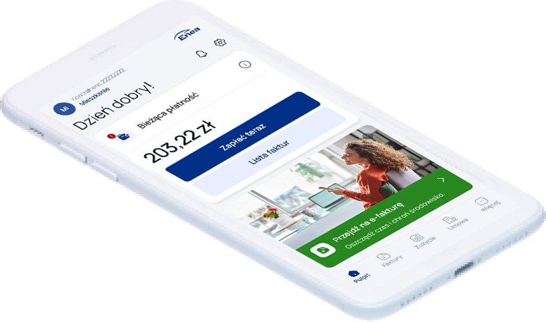 Smartphone - Pobierz aplikację Moja Enea