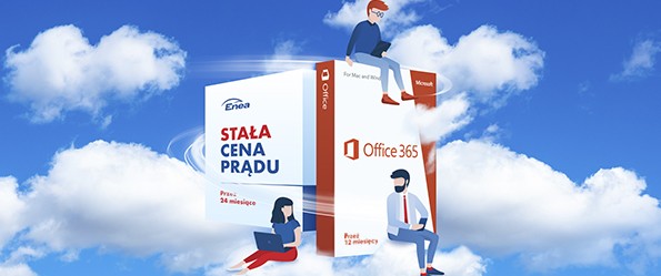 Oferta Energia+ Office 365 - wybierz najnowszy duet od Enei